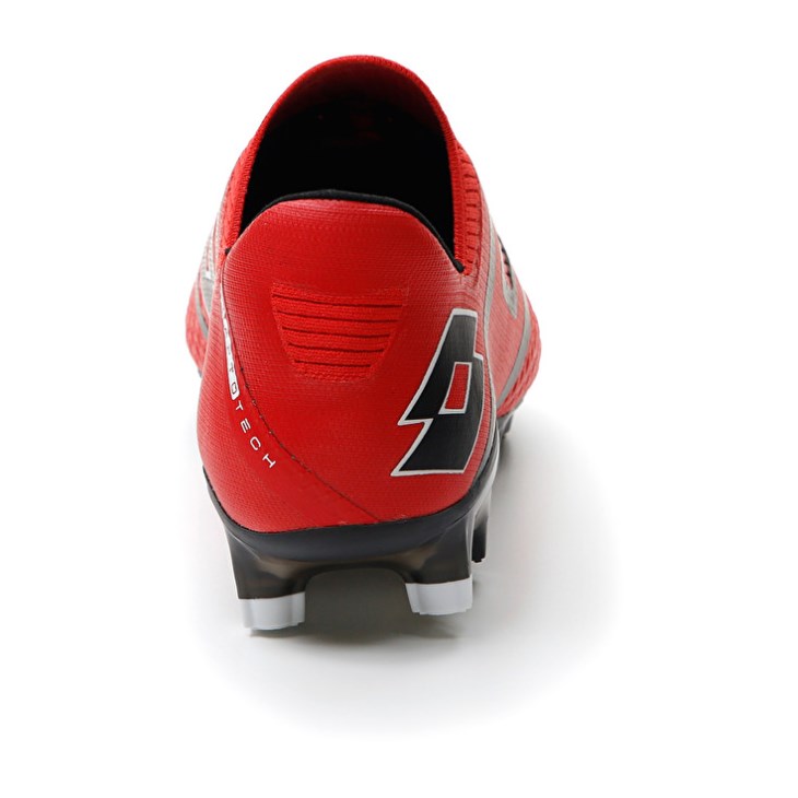 Botas de Futbol Lotto Maestro 100 IV FG Hombre Rojas Negras | XO699089V6