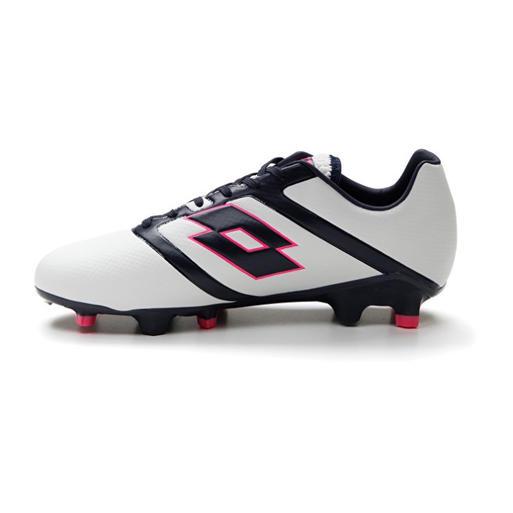 Botas de Futbol Lotto Maestro 300 IV FG Hombre Blancas Negras | SJ243424G6