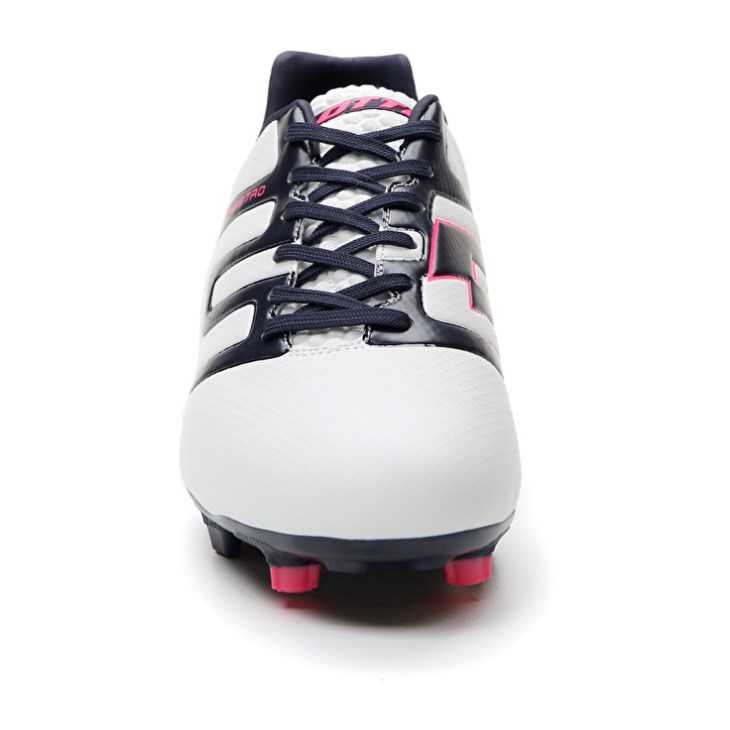 Botas de Futbol Lotto Maestro 300 IV FG Hombre Blancas Negras | SJ243424G6