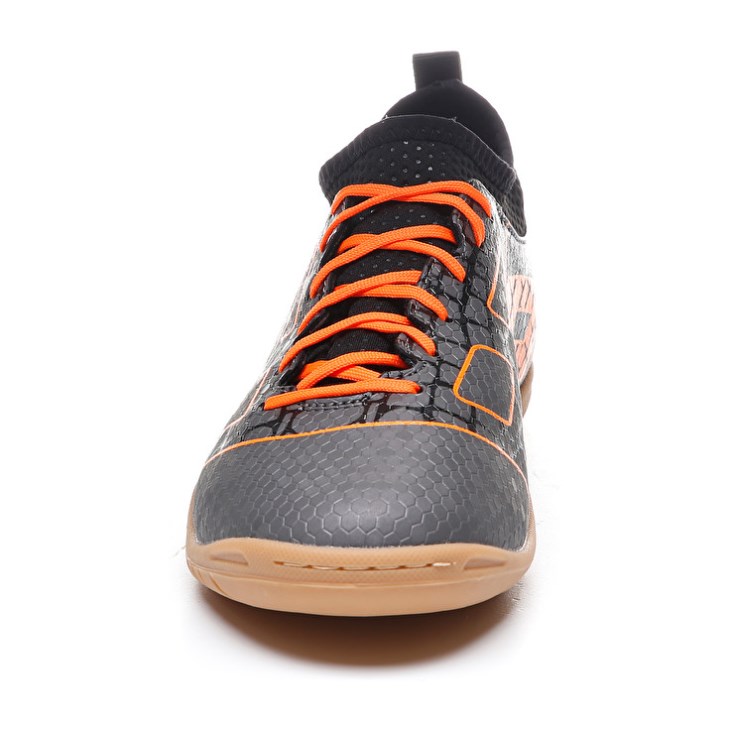 Botas de Futbol Lotto Maestro 700 II ID Hombre Gris Oscuro Naranjas | VJ122932N2