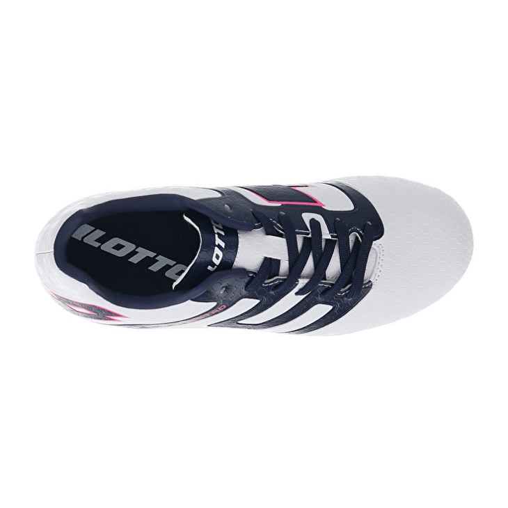 Botas de Futbol Lotto Maestro 700 IV AGM JR Niños Negras Rojas | CB428732P3