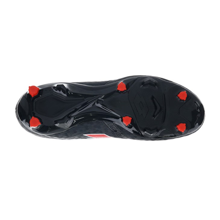Botas de Futbol Lotto Maestro 700 IV FG Hombre Negras Rojas | IV523972I0