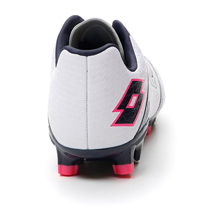 Botas de Futbol Lotto Maestro 700 IV FG JR Niños Blancas Azul Marino Azules | VW530233B6