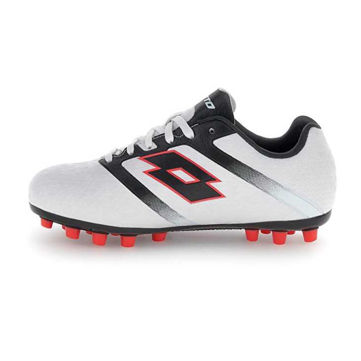 Botas de Futbol Lotto Maestro 700 V AGM JR Niños Blancas Negras Rojas | WM047684W0