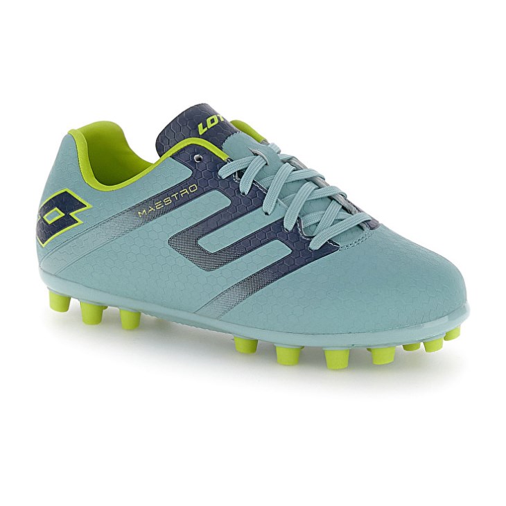 Botas de Futbol Lotto Maestro 700 V AGM JR Niños Verde Azules | BU969466F8