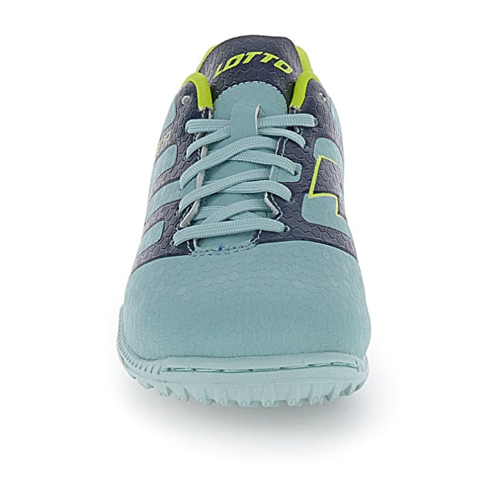 Botas de Futbol Lotto Maestro 700 V TF JR Niños Verde Azules | ET638333A3