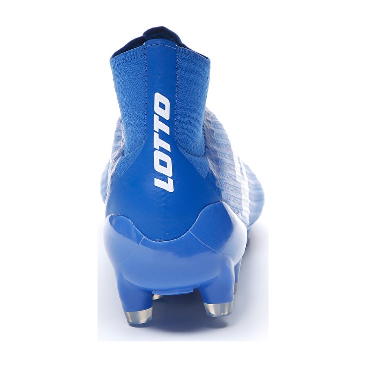 Botas de Futbol Lotto Solista 100 III Gravity FG Hombre Azules Blancas Azules | ND389868F2