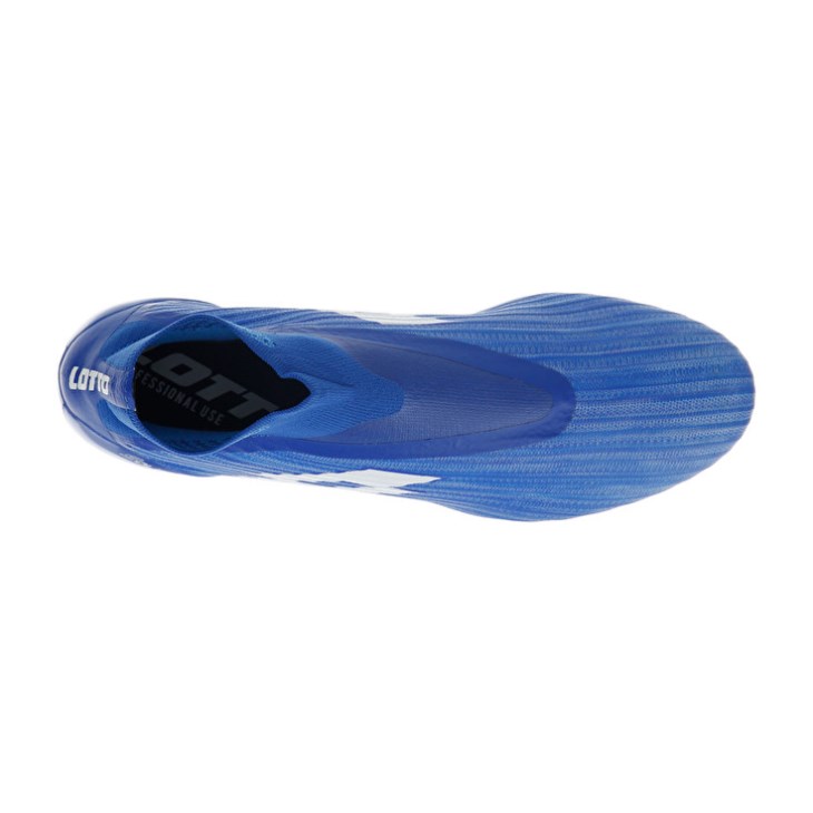 Botas de Futbol Lotto Solista 100 III Gravity FG Hombre Azules Blancas Azules | ND389868F2