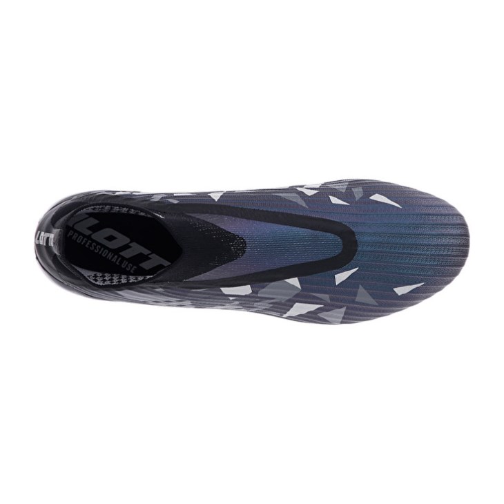Botas de Futbol Lotto Solista 100 IV Gravity FG Hombre Negras Gris Oscuro Gris | BQ090369D1