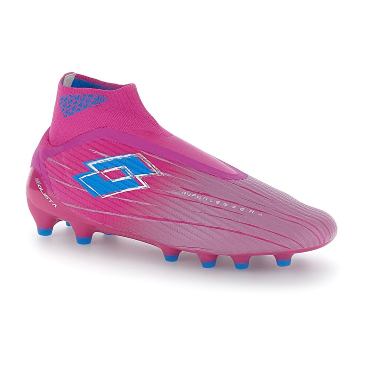 Botas de Futbol Lotto Solista 100 Ix Gravity FG Hombre Rosas | NC950795F7