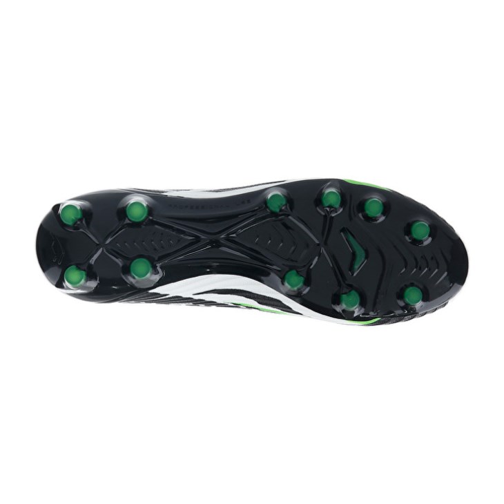 Botas de Futbol Lotto Solista 100 VI Gravity FG Hombre Negras Blancas Verde | DQ278637X8