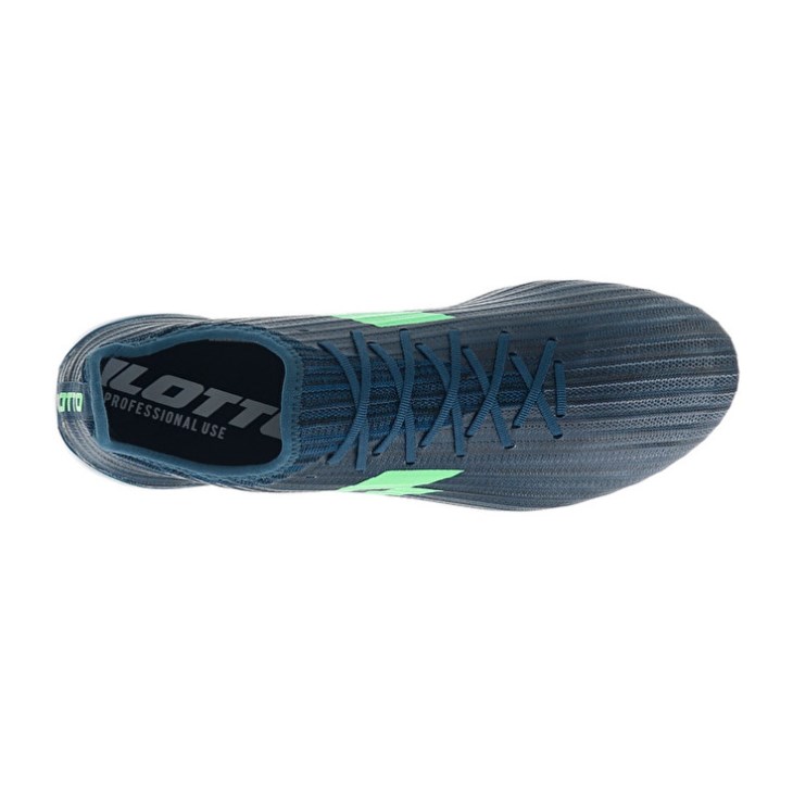 Botas de Futbol Lotto Solista 200 III SG 6 Hombre Azul Marino Azules Verde | WM117121L1