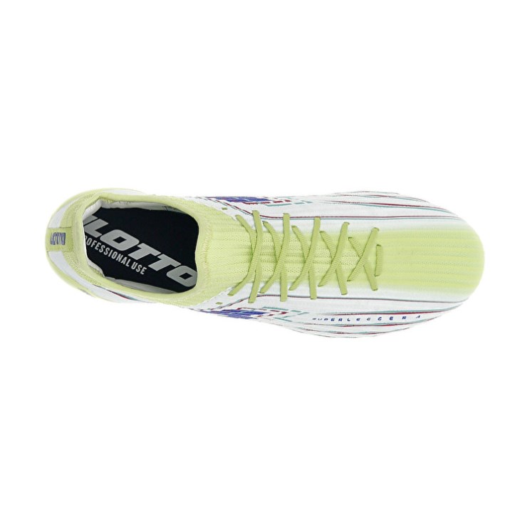 Botas de Futbol Lotto Solista 200 VIII SGX Hombre Verde Blancas | OH906960U5