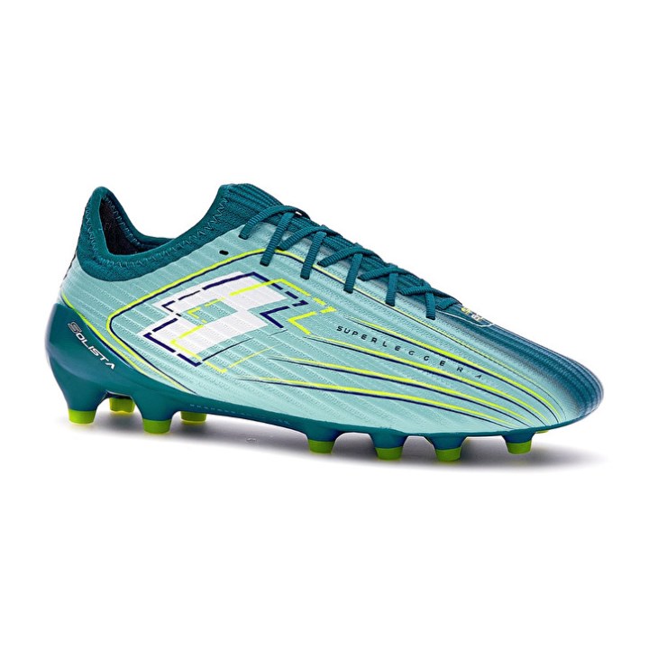 Botas de Futbol Lotto Solista 200 VII FG Hombre Turquesa | WY722362N9