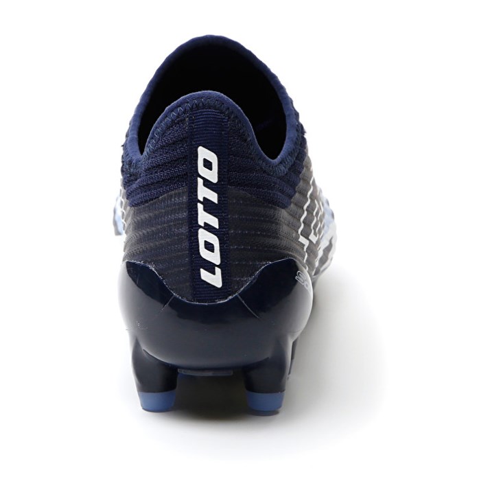 Botas de Futbol Lotto Solista 200 VI FG Hombre Azul Marino Azules Blancas Azules | YW579477B2
