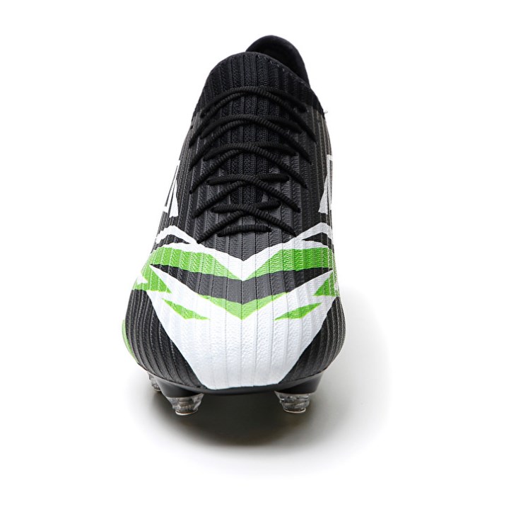 Botas de Futbol Lotto Solista 200 VI SGX Hombre Negras Blancas Verde | UD998499I2
