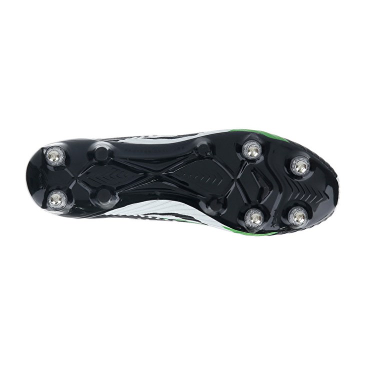 Botas de Futbol Lotto Solista 200 VI SGX Hombre Negras Blancas Verde | UD998499I2