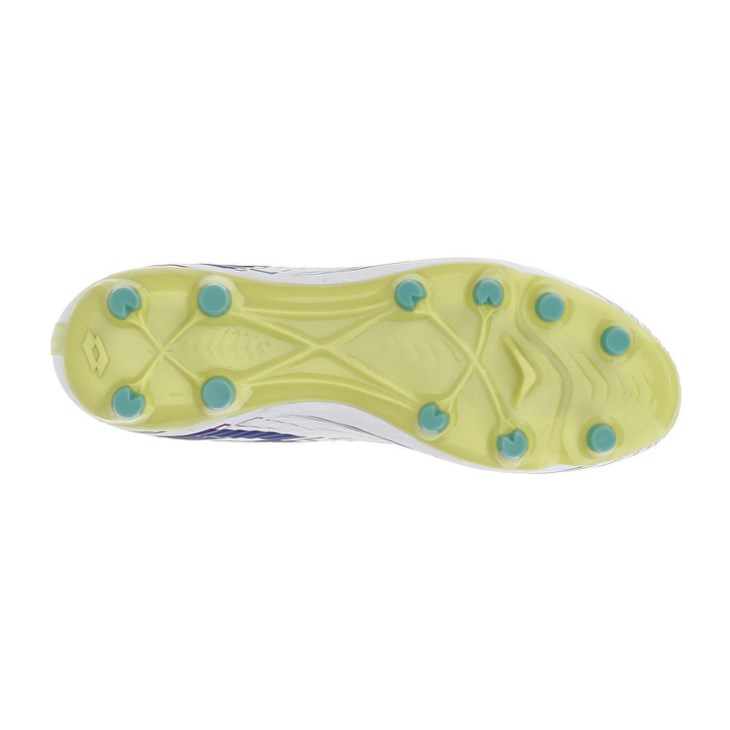 Botas de Futbol Lotto Solista 300 VIII Gravity FG Hombre Verde Blancas | JE096669Q7