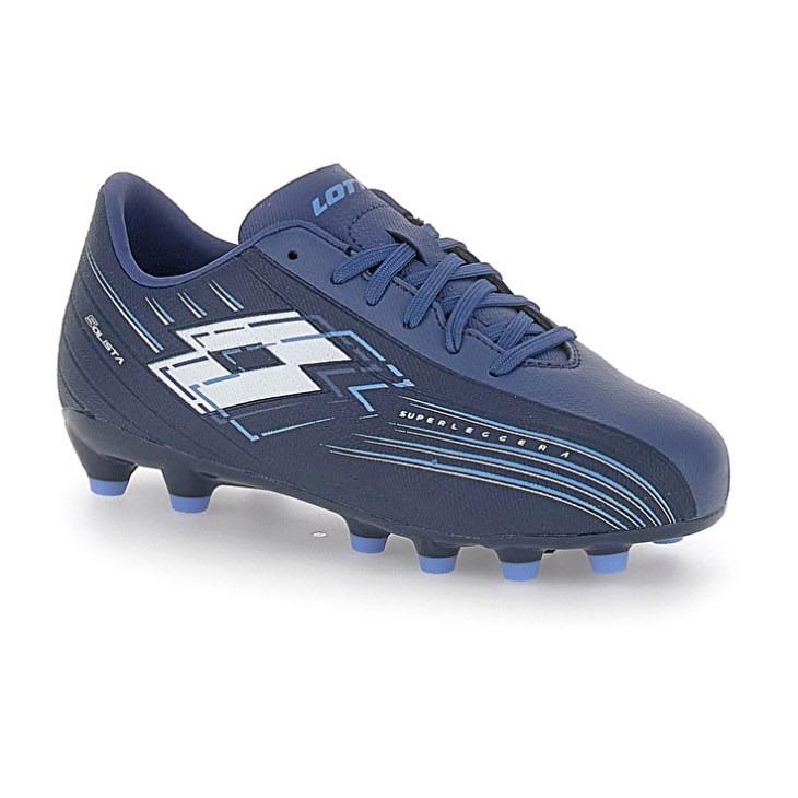 Botas de Futbol Lotto Solista 700 VIII FG JR Niños Moradas | ER007510U1