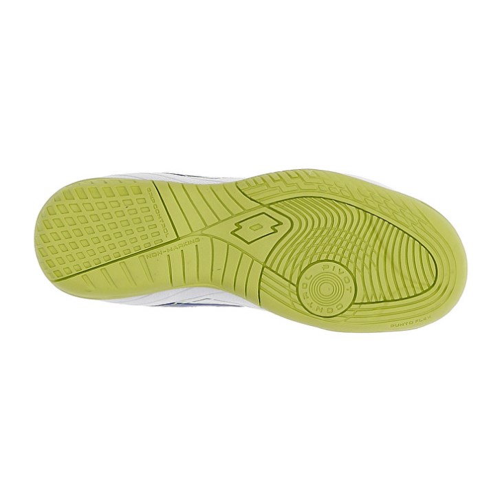 Botas de Futbol Lotto Solista 700 VIII ID JR Niños Blancas Verde Amarillo | FP482348E4