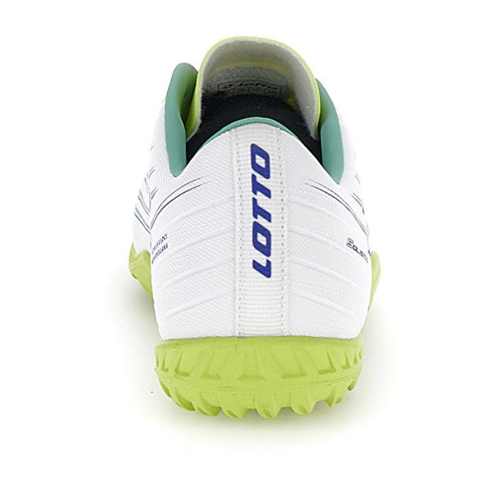 Botas de Futbol Lotto Solista 700 VIII TF JR Niños Blancas Verde Amarillo | AH858645A6
