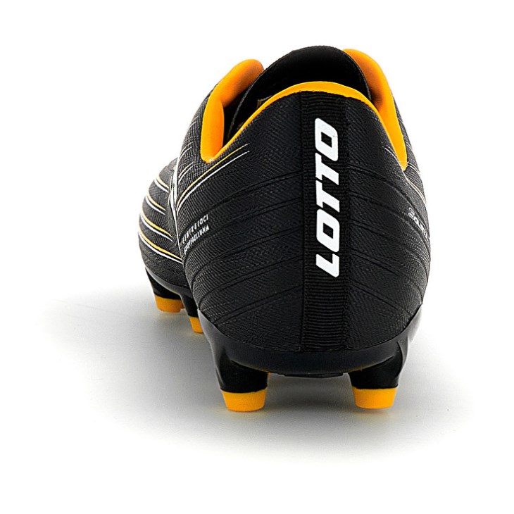 Botas de Futbol Lotto Solista 700 VII FG Hombre Negras Amarillo | GK038453P6
