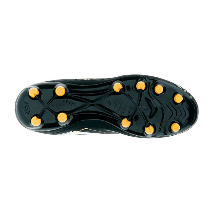 Botas de Futbol Lotto Solista 700 VII FG Hombre Negras Amarillo | GK038453P6