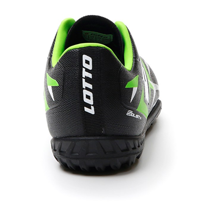 Botas de Futbol Lotto Solista 700 VI TF JR Niños Negras Verde | WL704690E2