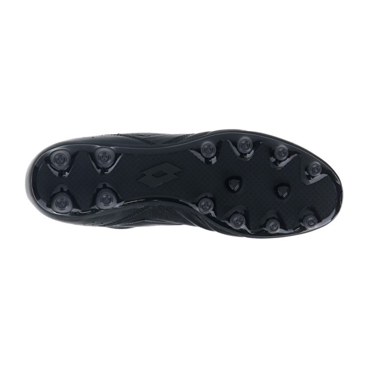 Botas de Futbol Lotto Stadio 200 III FG Hombre Negras Gris Oscuro | FQ342654R7