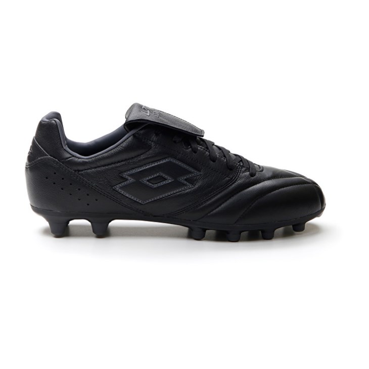 Botas de Futbol Lotto Stadio 200 III FG Hombre Negras Gris Oscuro | FQ342654R7