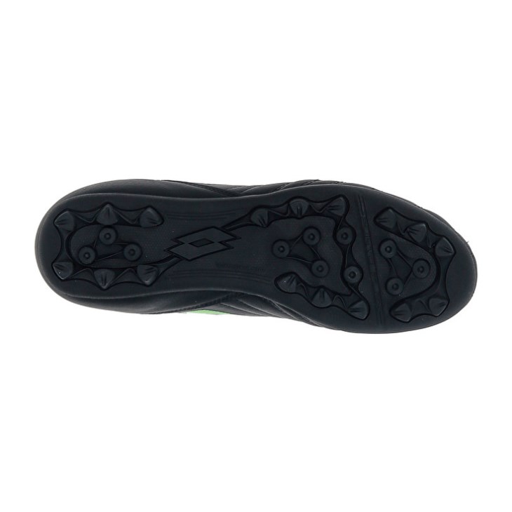 Botas de Futbol Lotto Stadio 705 Agmr Hombre Negras Verde | GF559205I0