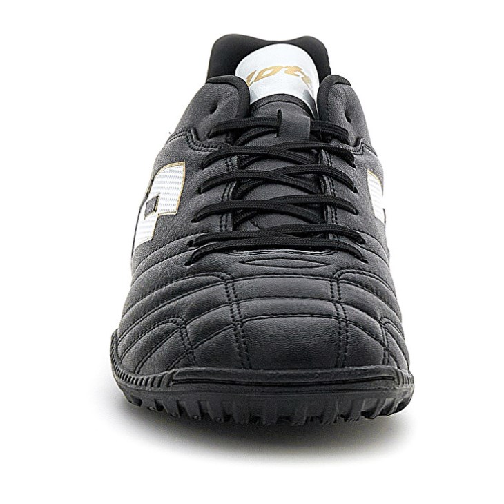 Botas de Futbol Lotto Stadio 705 TF Hombre Negras Blancas | OS263936Z8