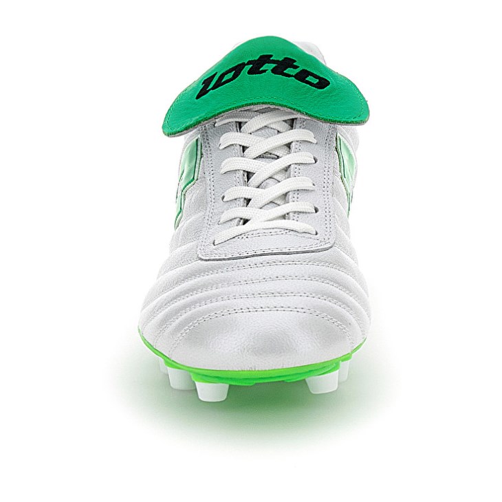 Botas de Futbol Lotto Stadio OG II FG 50 YRS Icon Hombre Blancas Verde | RM820312L0