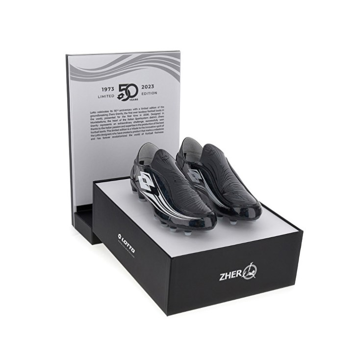 Botas de Futbol Lotto Zhero Gravity Tre OG 50 YRS Hombre Negras | XP022152R0