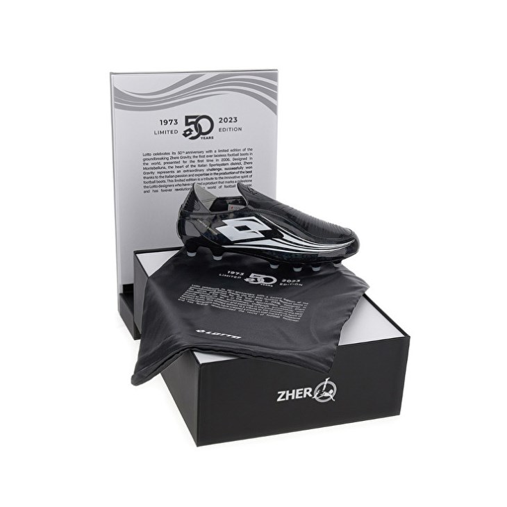 Botas de Futbol Lotto Zhero Gravity Tre OG 50 YRS Hombre Negras | XP022152R0