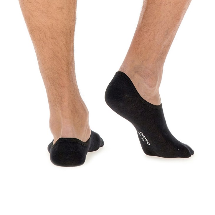 Calcetines Lotto No Show II Pk3 Negras | EC421582W5