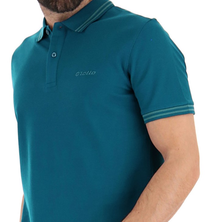 Camisa Polo Lotto Polo Classica Hombre Azules Azules | AN923682V9