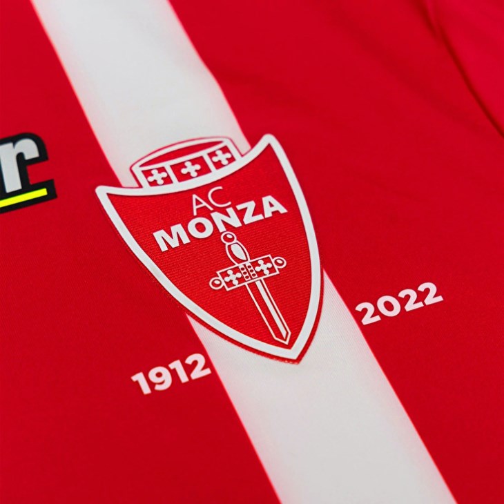 Camiseta Lotto Ac Monza Home 22/23 JRS SPN Authentic Hombre Rojas | UD591479B0