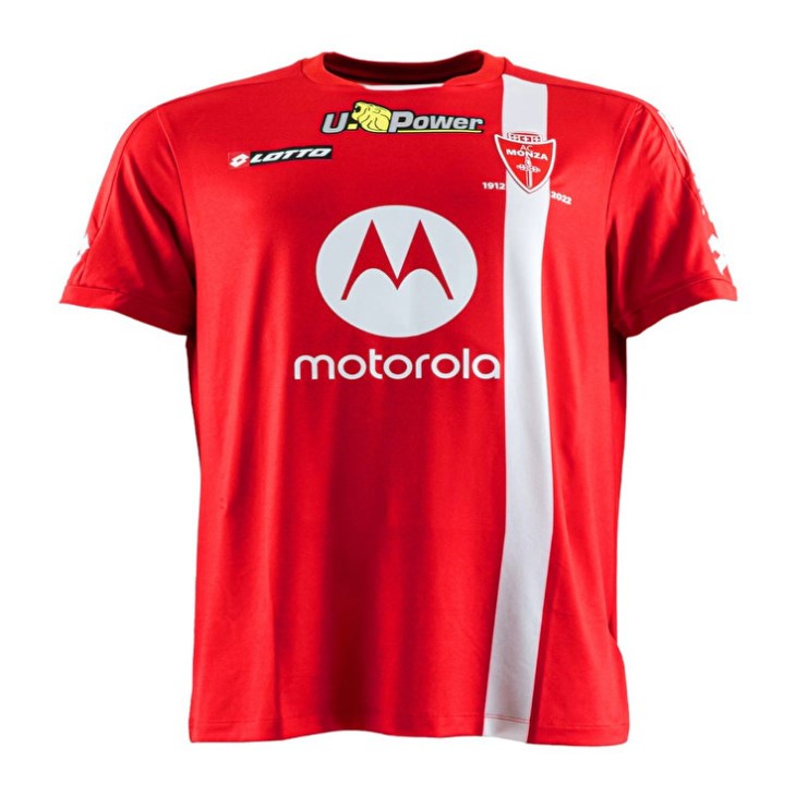 Camiseta Lotto Ac Monza Home 22/23 JRS SPN Authentic Hombre Rojas | UD591479B0