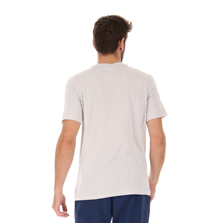 Camiseta Lotto Athletica Due V Hombre Beige | HM167406A7
