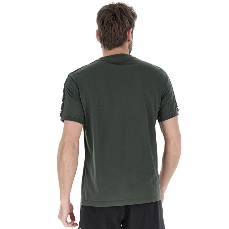 Camiseta Lotto Athletica Icon II Hombre Verde | GO608850H8
