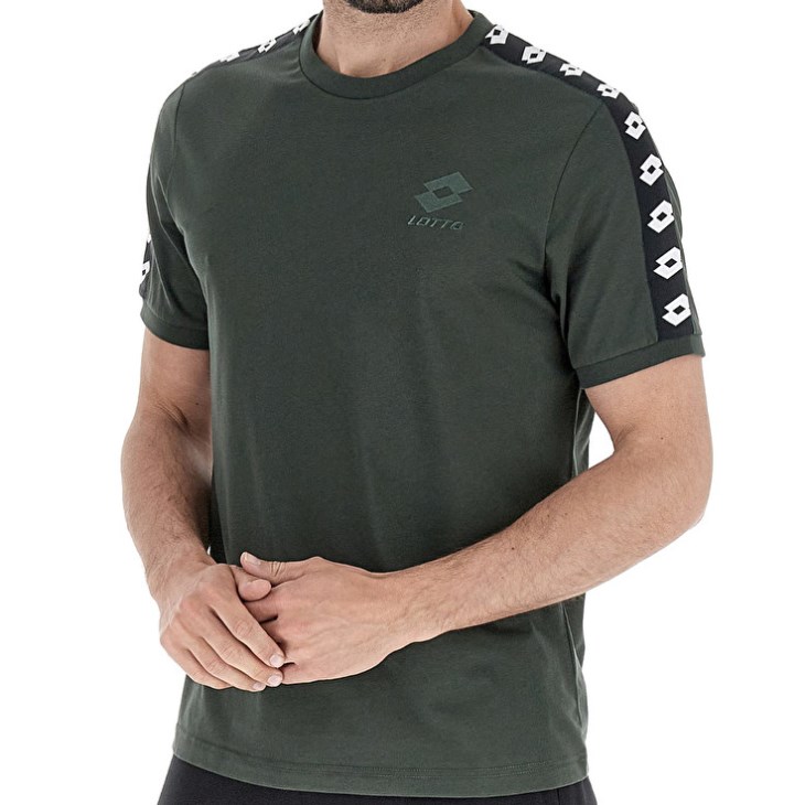 Camiseta Lotto Athletica Icon II Hombre Verde | GO608850H8