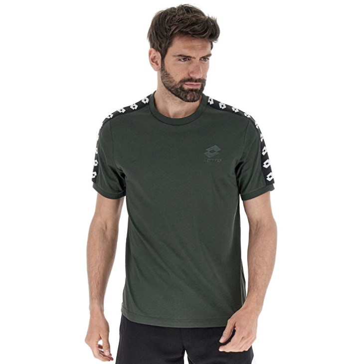 Camiseta Lotto Athletica Icon II Hombre Verde | GO608850H8