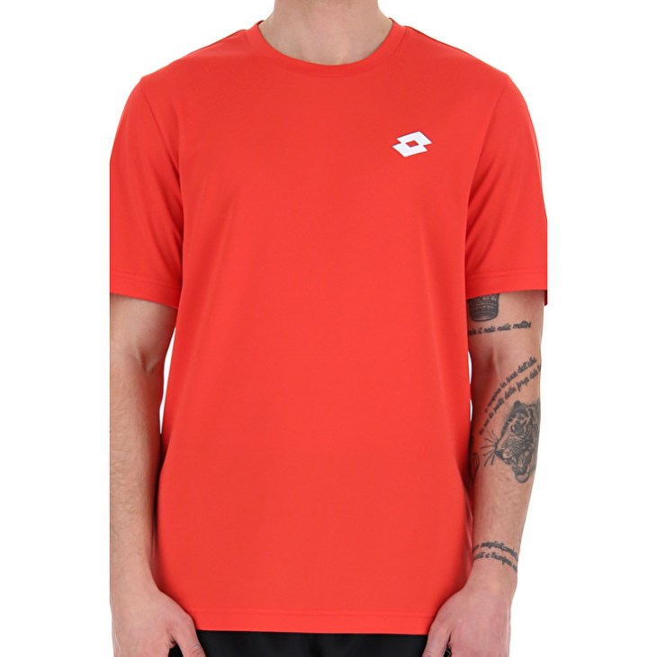 Camiseta Lotto MSP Hombre Rojas | YK292519D8