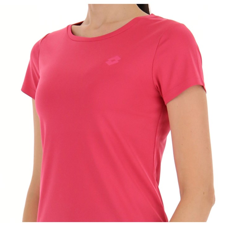 Camiseta Lotto MSP W Sports Zip Mujer Rosas | QX893829F9