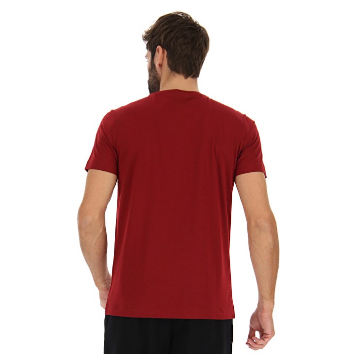 Camiseta Lotto Msc Hombre Rojas | AH010891I0