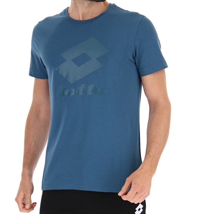 Camiseta Lotto Smart III Sports Zip Hombre Azules Coral | UG533883W1