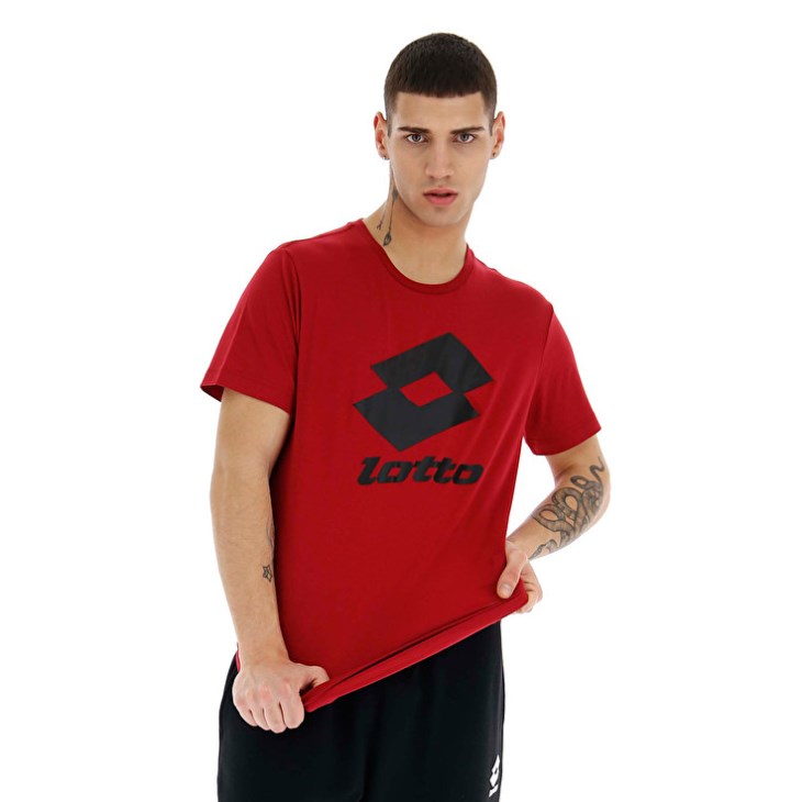 Camiseta Lotto Smart II JS Hombre Rojas | AQ051495L6