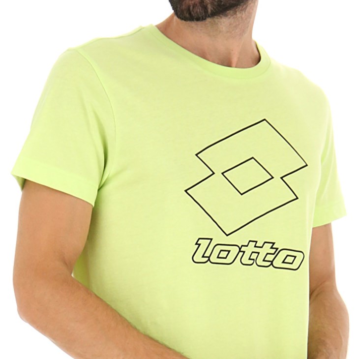 Camiseta Lotto Smart IV 1 Hombre Amarillo | GI172017P9