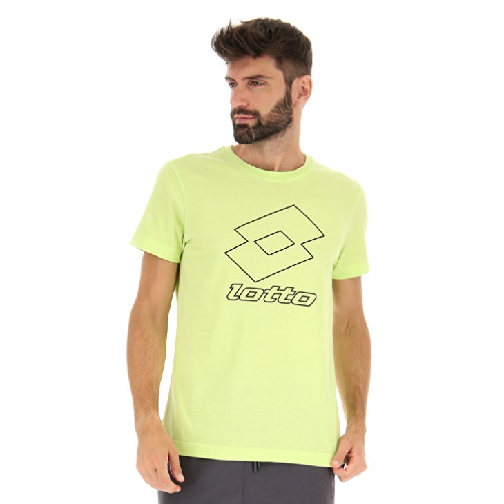 Camiseta Lotto Smart IV 1 Hombre Amarillo | GI172017P9
